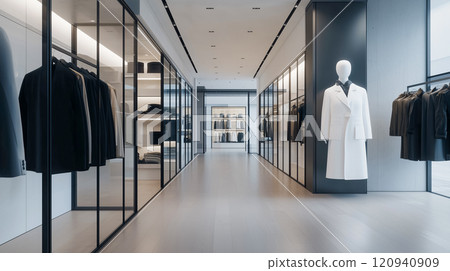 豪華服飾店內部 120940909