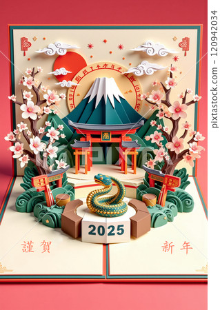 2025 New Year's card 2 120942034