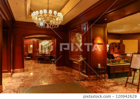 The Ritz-Carlton Osaka entrance lobby The Ritz-Carlton Osaka entrance lobby 120942629