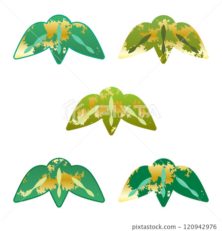 竹葉圖示【新年/素材】 竹葉圖示【新年/素材】 120942976