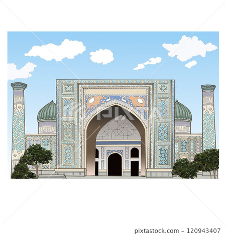 烏茲別克, 撒馬爾罕, 雷吉斯坦廣場 120943407