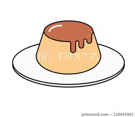 Pudding icon 120943981