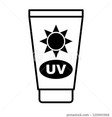 Sunscreen icon black 120943988