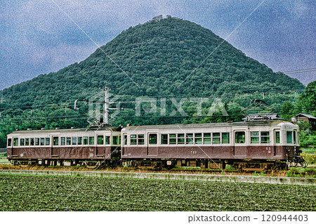 Kotoden retro train Kotoden retro train 120944403