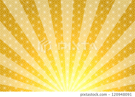 Japanese pattern of concentrated lines: Asanoha 120948091