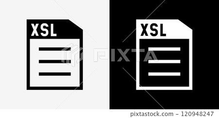 Set of image files, documents and software icons 120948247