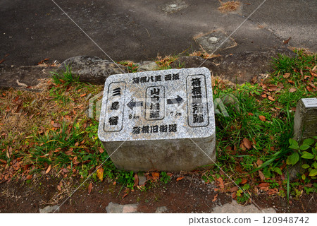 【東海道53站的指示牌】神奈川縣、靜岡縣、箱根宿～三島宿、山中城蹟（2018年） 120948742