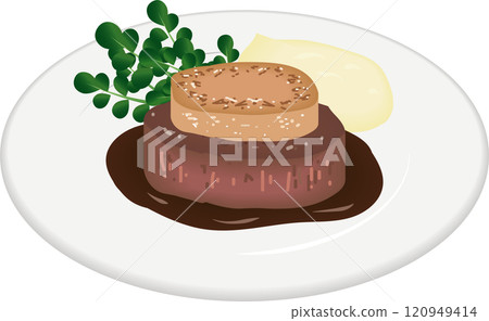 羅西尼風格牛排 120949414