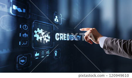 Credibility improvement. Modern business solution concept 120949610
