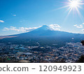 Fuji and the cityscape 120949923