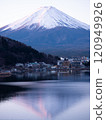 Mount Fuji and Lake Kawaguchi 120949926