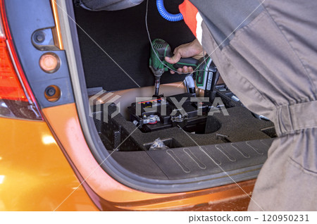 EV battery (low-current) replacement 120950231