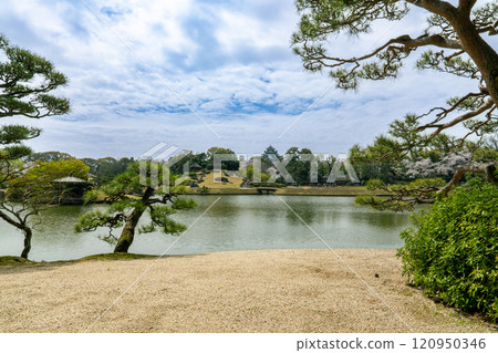 【日本三大名園】後樂園、由神山、岡山城的特別風景泉 岡山縣岡山市北區隔池7 120950346