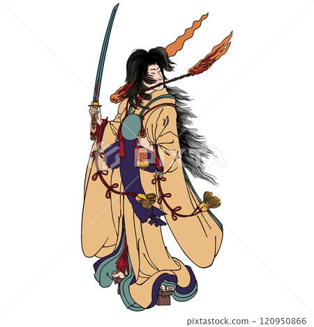 [Magic Contest: Princess Takiyashachi by Yoshu Shuen] - [Utagawa Kuniyoshi] 120950866