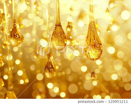 金色的水滴 120951211