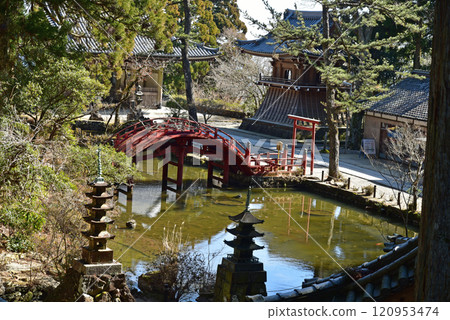 Ashikuma山Kanji Kadenji寺廟橋樑 Ashikuma山Kanji Kadenji寺廟橋樑 120953474