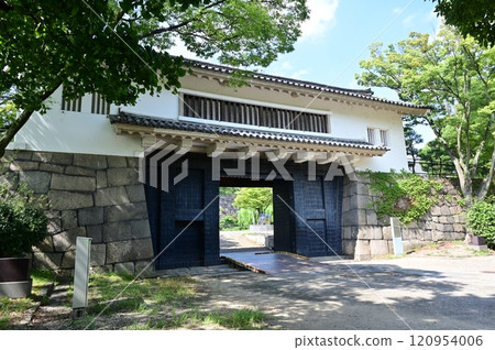 Aoyamon Gate of Osaka Castle 120954006
