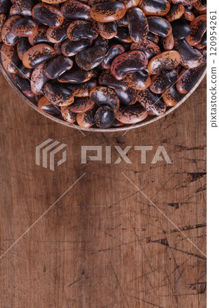 Phaseolus coccineus, known as runner bean, scarlet runner bean, or multiflora bean, Fabaceae. Phaseolus coccineus, known as runner bean, scarlet runner bean, or multiflora bean, Fabaceae. 120954261