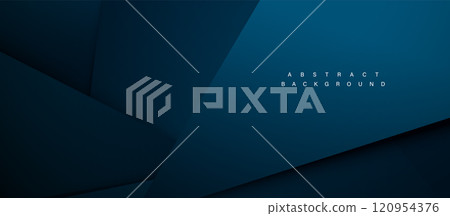 Dark Blue Abstract Geometric Blue Background Dark Blue Abstract Geometric Blue Background 120954376
