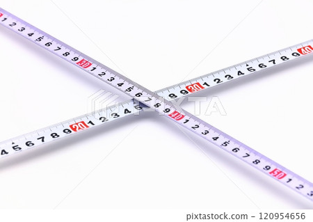 Image of a tape measure or ruler 120954656