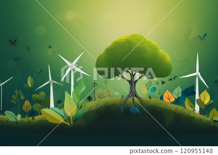 A society in harmony with nature (sustainability, IR, investment) 120955148
