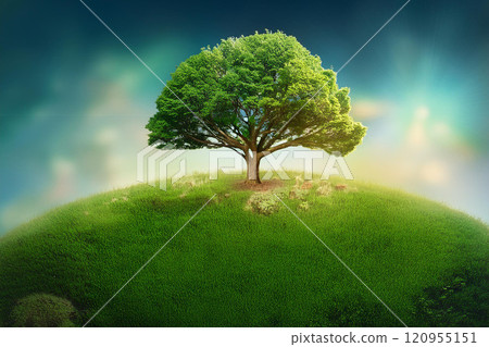Image of nature and harmony (sustainability, IR, investment) 120955151