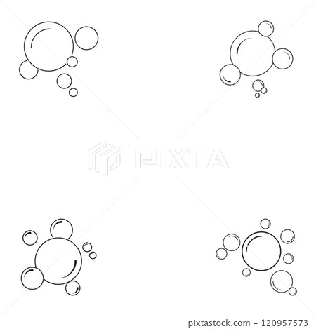 bubble icon vector illustration design template bubble icon vector illustration design template 120957573