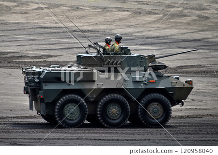 Chubu, Ground Self-Defense Force, Fuji School Commemorative Event, Type 87 reconnaissance and surveillance vehicle marching at the review ceremony, Oyama Town, Shizuoka Prefecture (2) Chubu, Ground Self-Defense Force, Fuji School Commemorative Event, Type 87 reconnaissance and surveillance vehicle marching at the review ceremony, Oyama Town, Shizuoka Prefecture (2) 120958040