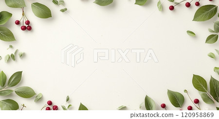 Red cherry frame material 120958869