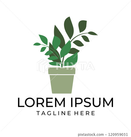 leaf vector illustration design icon logo 120959031