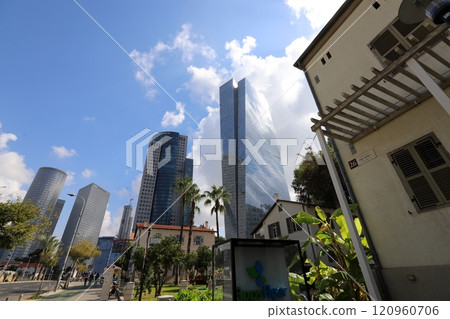 08 11 2024 Tel Aviv Israel. A port city on the Mediterranean Sea. 120960706