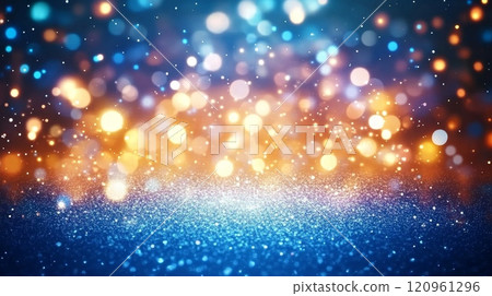 Abstract dark blue Christmas festive background 120961296
