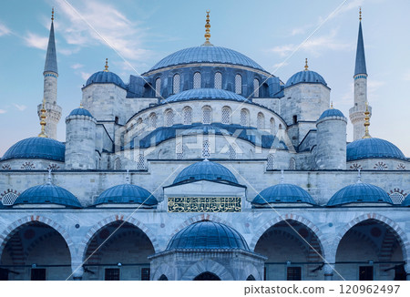 Blue mosque in Istanbul city, Turkey Blue mosque in Istanbul city, Turkey 120962497