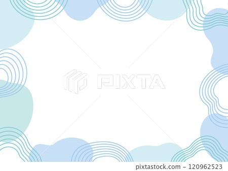 Abstract frame blue Abstract frame blue 120962523