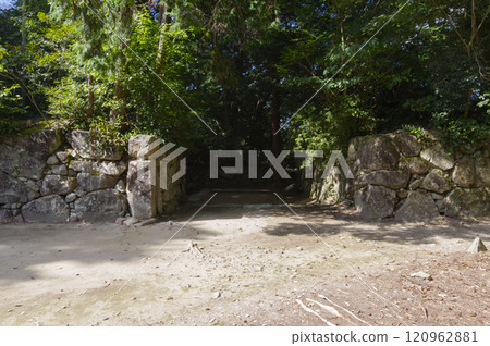 Azuchi Castle Ruins of the Black Gold Gate 120962881