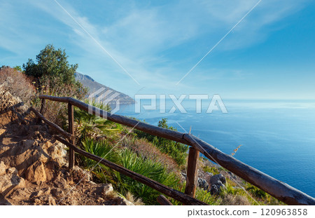 Zingaro sea coast, Sicily, Italy 120963858