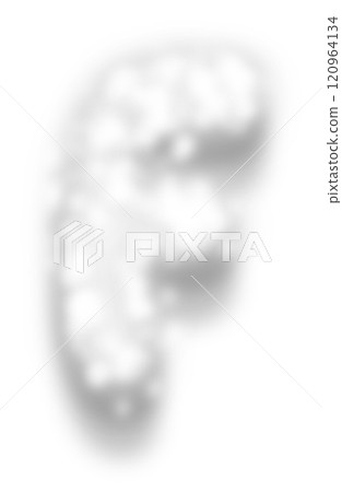 White Snow Alphabet Letter F White Snow Alphabet Letter F 120964134