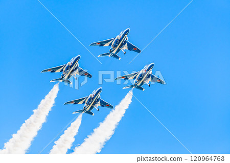 Blue Impulse Diamond Takeoff (Iruma Air Show) Blue Impulse Diamond Takeoff (Iruma Air Show) 120964768