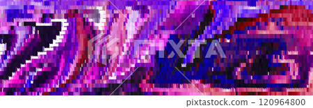 Abstract colorful pixelated mosaic vector background 120964800
