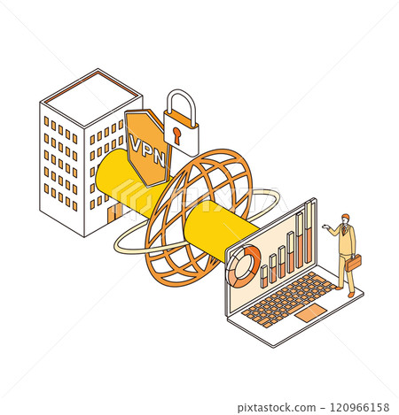 VPN image illustration 120966158