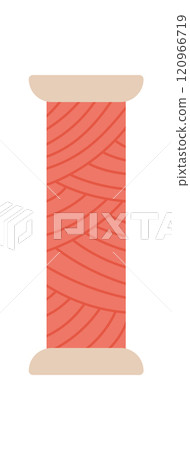 Thread bobbin logo, vector sewing craft supplies design, doodle dressmaking accessories element, cartoon fashion decoration object, hand drawn embroidery tool illustration, Thread bobbin logo, vector sewing craft supplies design, doodle dressmaking accessories element, cartoon fashion decoration object, hand drawn embroidery tool illustration, 120966719