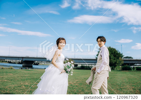 休閒婚紗照 休閒婚紗照 120967320