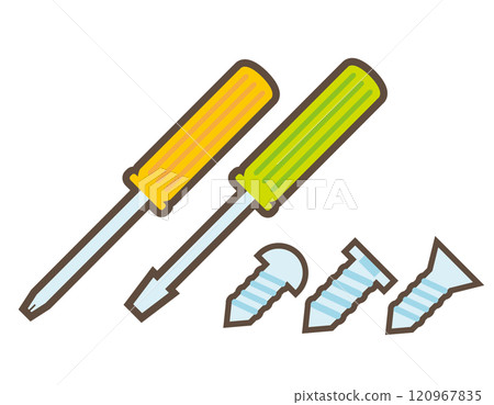 Screwdriver icon Tool illustration Screwdriver icon Tool illustration 120967835