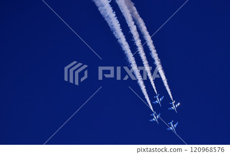 JASDF Blue Impulse Aerobatic Flight 120968576