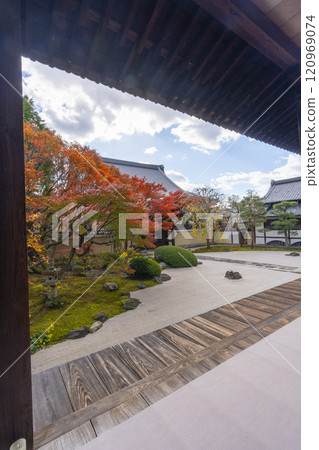 京都妙見寺（妙見寺） 紅葉美麗的識海書道庭園 120969074