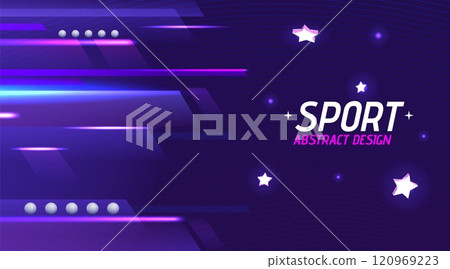 Abstract background. Dynamic sport graphic lines. Speed wave and geometric shape. Music motion and stars. Fast race movement elements. Geometric shapes. Vector design futuristic banner Abstract background. Dynamic sport graphic lines. Speed wave and geometric shape. Music motion and stars. Fast race movement elements. Geometric shapes. Vector design futuristic banner 120969223