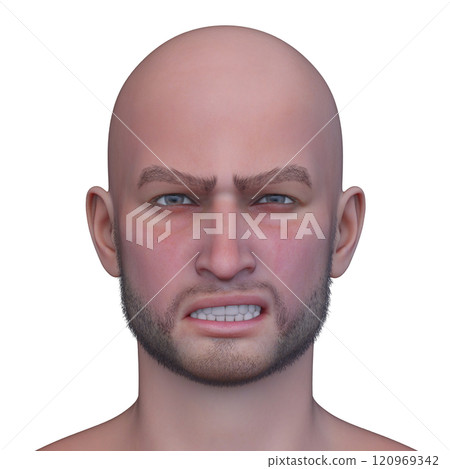 Close-up of a man's face Close-up of a man's face 120969342