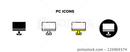 電腦圖標 120969374