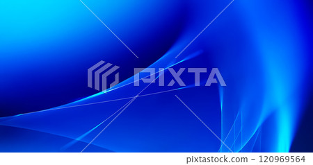 This vibrant blue background features smooth curves and lines, ideal for presentations or visuals related to business, technology, or creative projects. This vibrant blue background features smooth curves and lines, ideal for presentations or visuals related to business, technology, or creative projects. 120969564