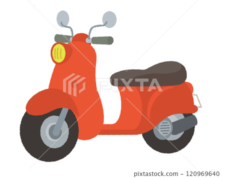 Scooter illustration Scooter illustration 120969640